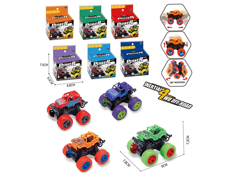 FRICTION STUNT CAR - HP1202723