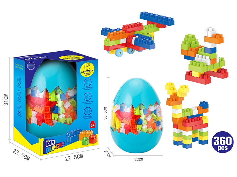 BUILDING BLOCK 360PCS - HP1202862