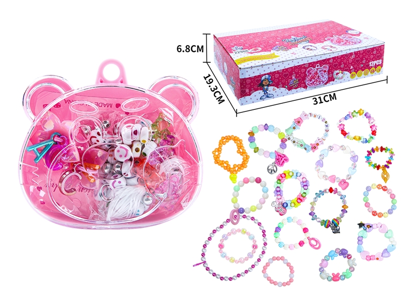 DIY CRAFT BEAD ,12PCS/DISPLAY BOX - HP1202888