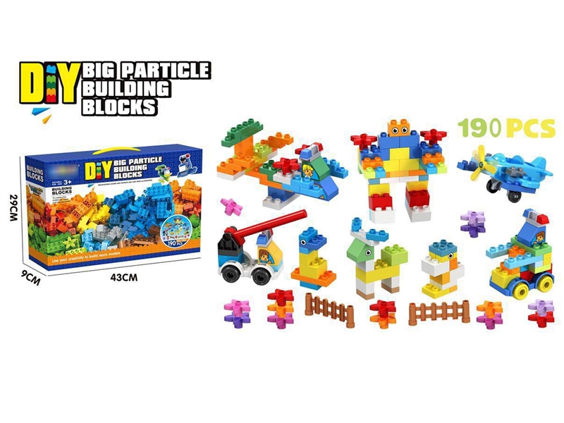 BUILDING BLOCK 190PCS - HP1203018