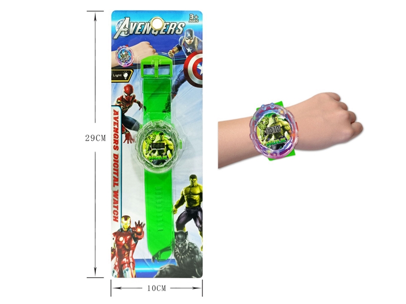 绿巨人七彩灯光手表 - HP1203757
