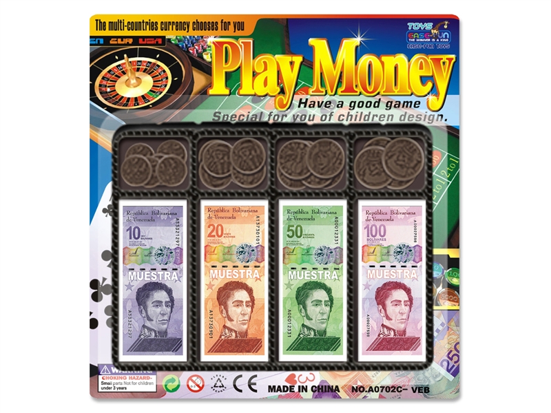 VENEZUELA PLAY MONEY SET - HP1204729