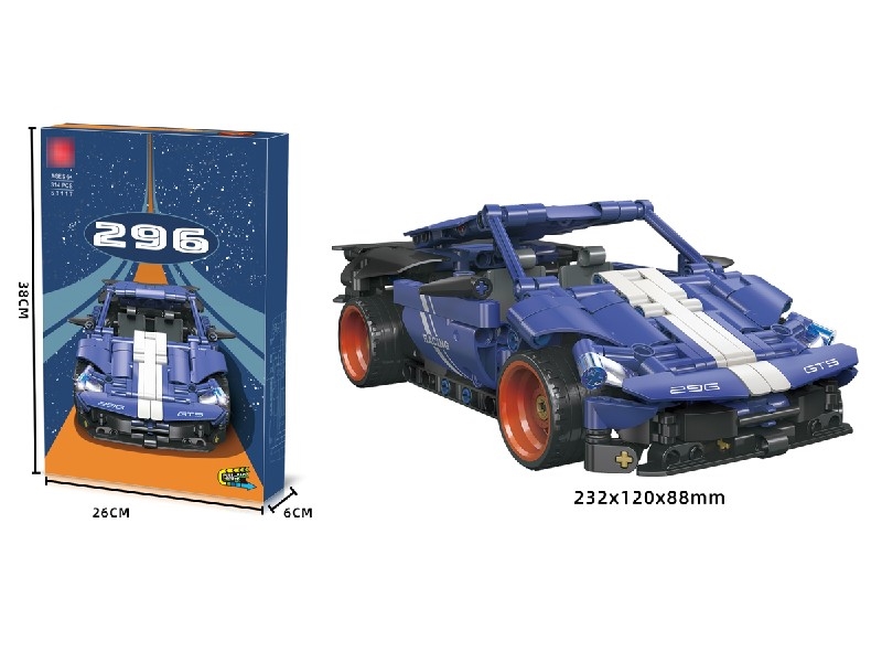 PULL BACK BUILDING BLOCK CAR 314PCS - HP1204811