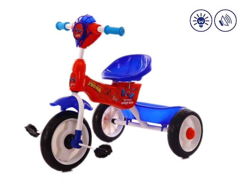CHILD TRICYCLE W/LIGHT & MUSIC（PINK/RED） - HP1205160