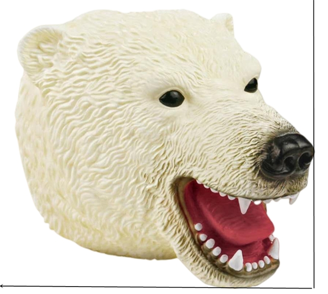 搪胶手偶模型（北极熊） - HP1206774