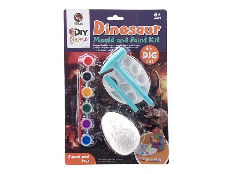 GYPSUM ARCHAEOLOGY TOYS+PAINTING - HP1206850