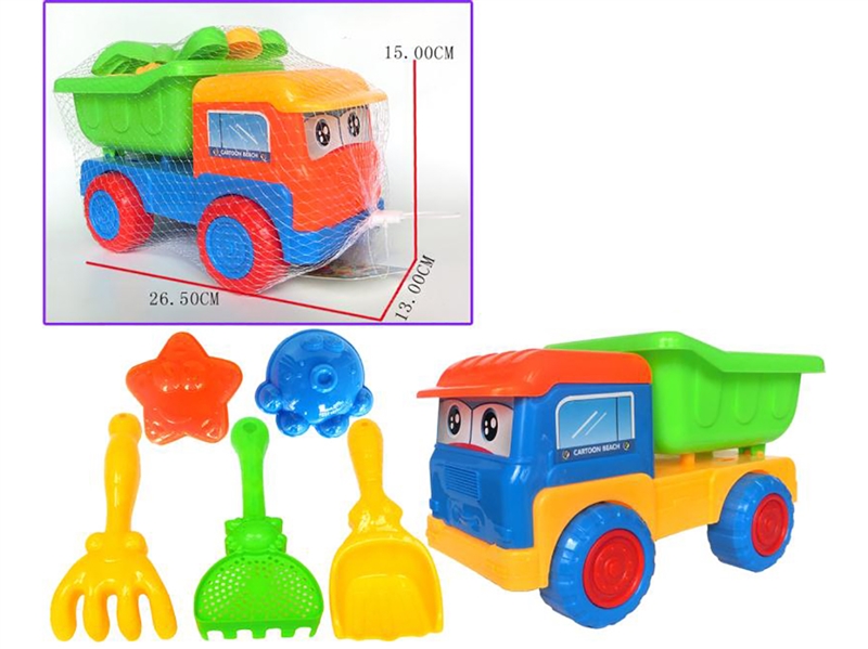 沙滩车＋5块小玩具 - HP1207182