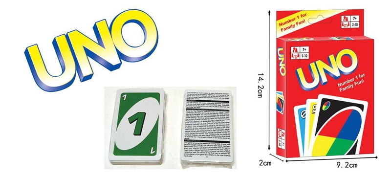 英文UNO扑克牌 - HP1207306