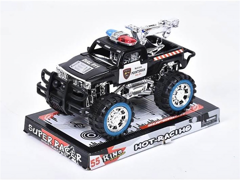 惯性警吊车玩具车模型男孩小汽车越野车 - HP1207355