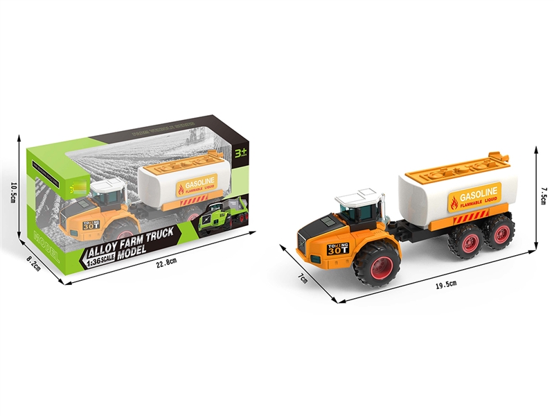 FRICTION DIE-CAST CONSTRUCTION TRUCK - HP1207653