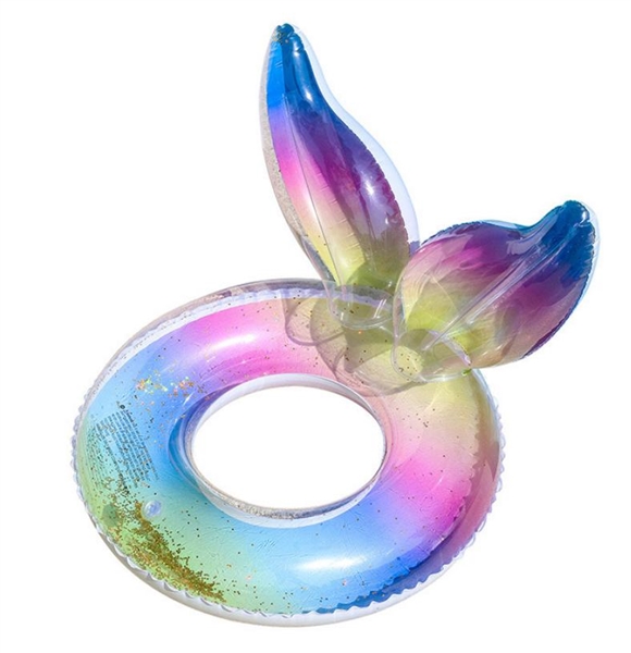 70# 60.1cm 0.266kgs Mermaid Tail SWIMMING RING - HP1208281