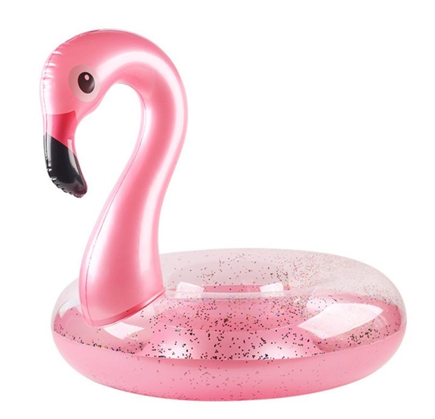 70# 60.1cm 0.2kgs 3D flamingo SWIMMING RING - HP1208283