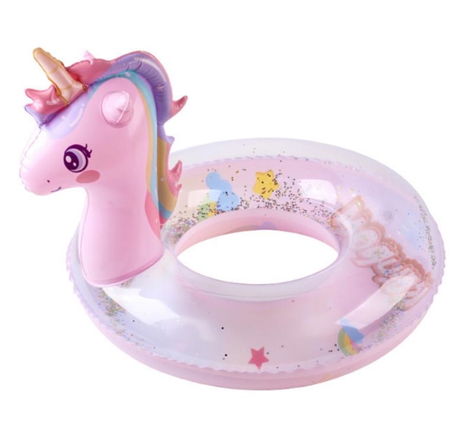 70# 60.1cm 0.2kgs 3D UNICORN SWIMMING RING - HP1208284