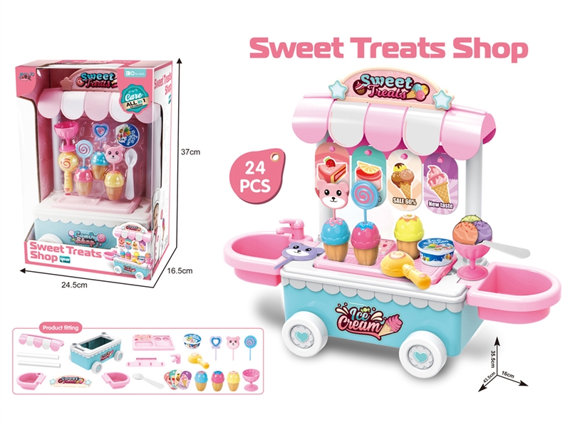 ICE-CREAM CAR 24PCS - HP1208402