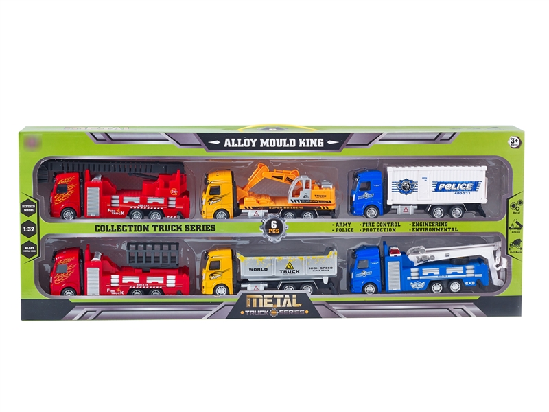 PULL BACK DIE-CAST TRUCK - HP1208463