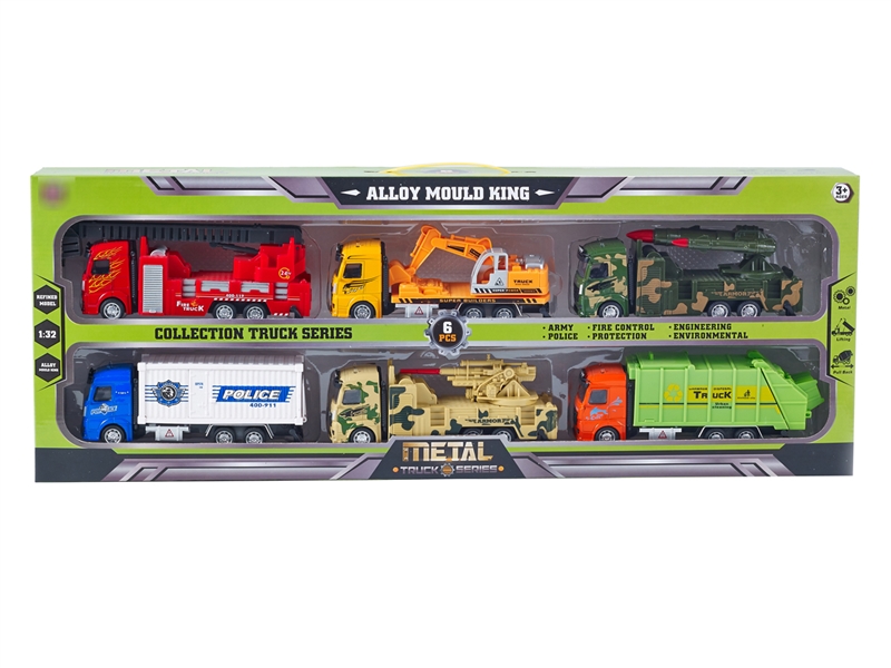 PULL BACK DIE-CAST TRUCK - HP1208465