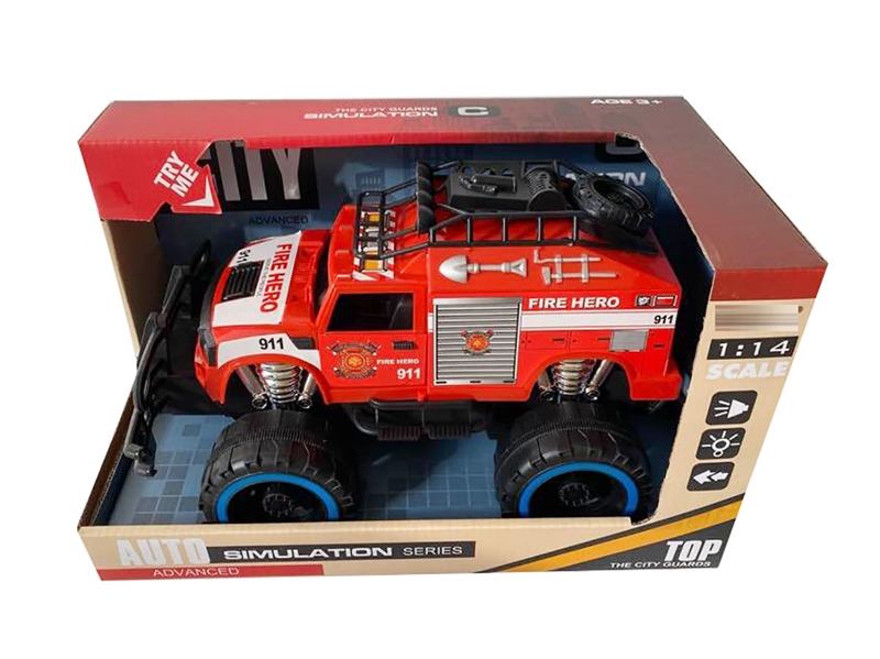 FRICTION STUNT CAR W/MUSIC & LIGHT（INCLUDED BATTERY） - HP1208553