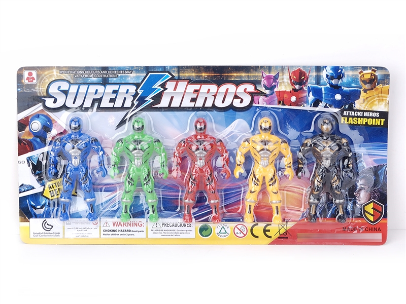 SUPER HEROS 5PCS - HP1208747