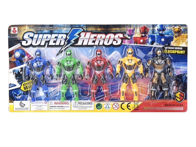 SUPER HEROS 5PCS - HP1208748