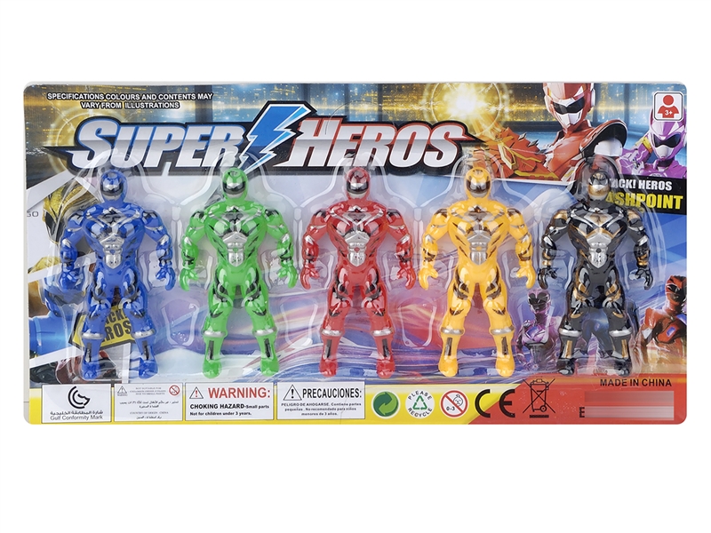 SUPER HEROS 5PCS - HP1208757