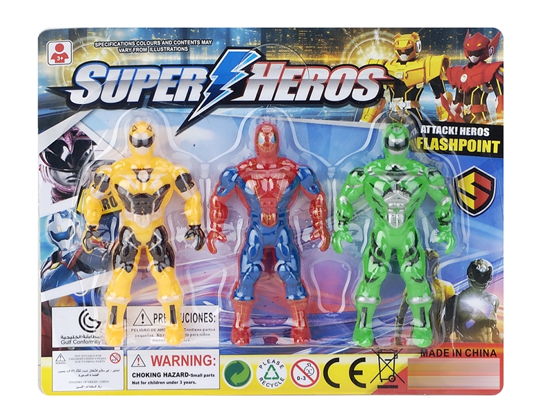 SUPER HEROS 3PCS - HP1208762