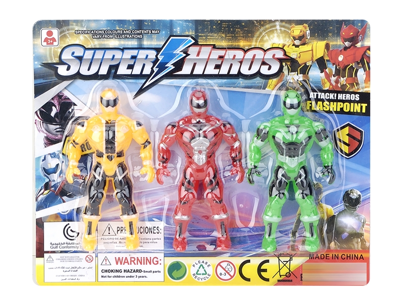 SUPER HEROS 3PCS - HP1208763