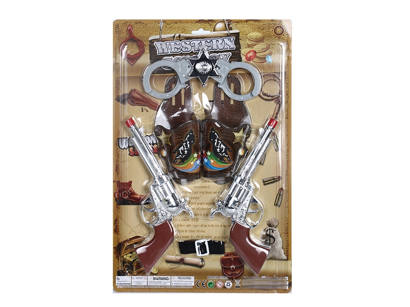 COWBOY GUN SET 2PCS - HP1209033