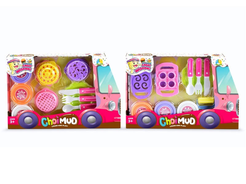 PLAY DOUGH SET，2ASST - HP1209936