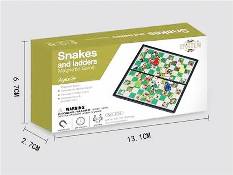 MAGNETIC SNAKES AND LADDERS CHESS - HP1210318