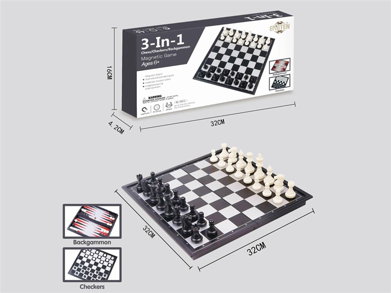 3 IN 1 CHESS - HP1210322