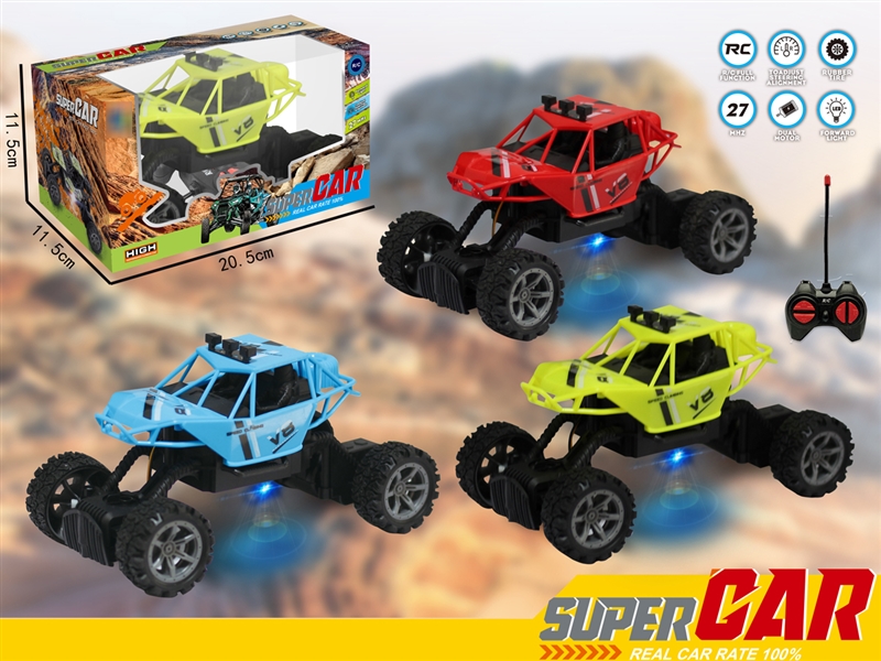 1:20 4-CHANNE R/C CAR W/LIGHT，3COLOURS（NOT INCLUDED BATTERY） - HP1210631