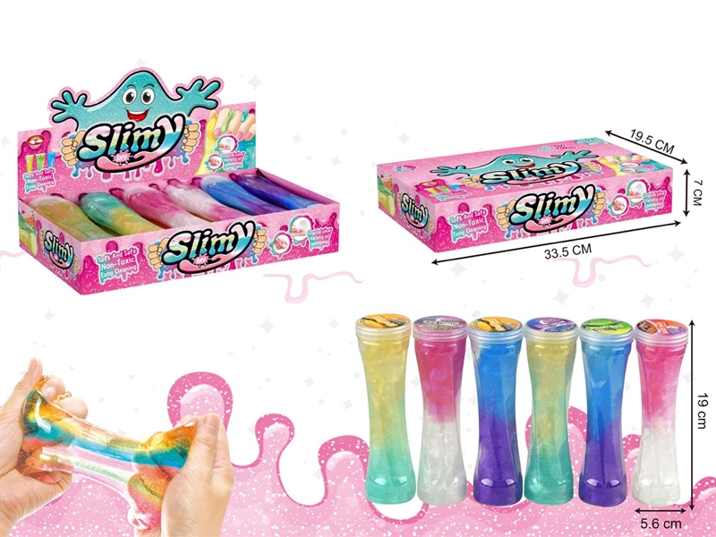 CRYSTAL SLIME , 6PCS/DISPLAY BOX - HP1211300