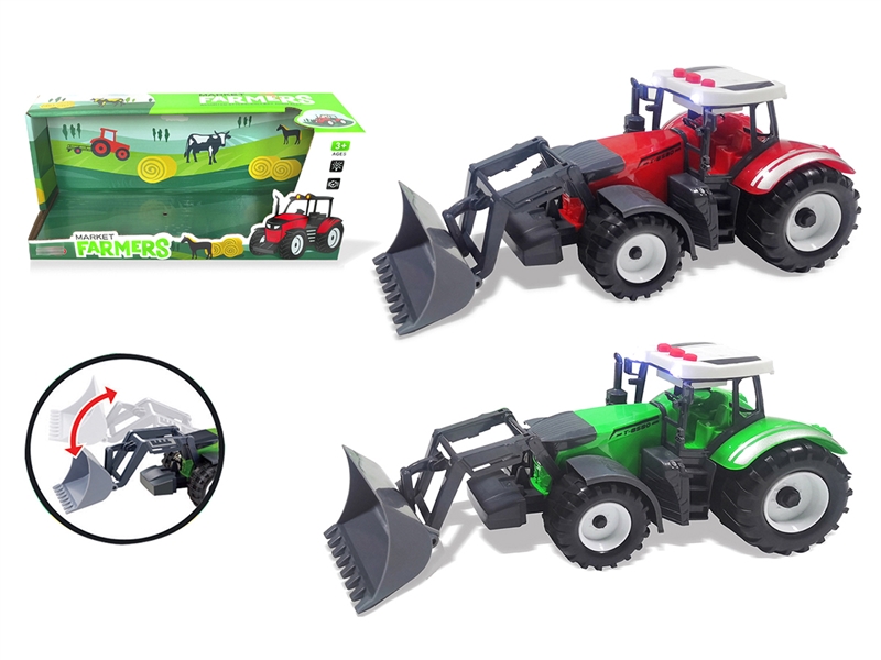 FRICTION FARMER CAR W/LIGHT & SOUND,2COLOURS - HP1212102