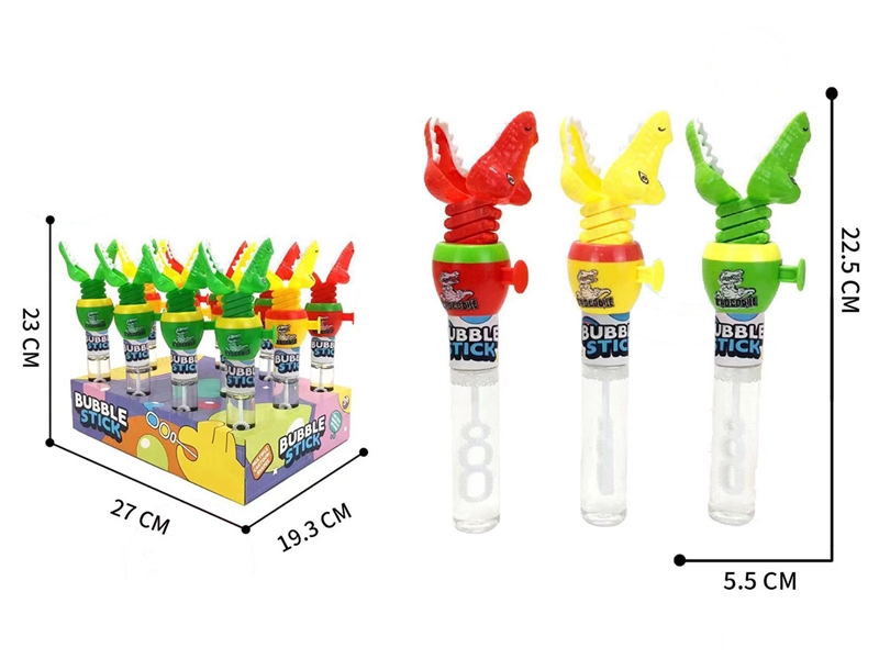 BUBBLE STICK 12PCS/DISPLAY BOX,3COLOURS - HP1212289