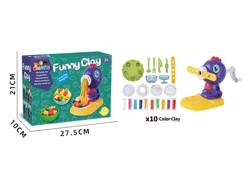 PLAY DOUGH SET，2COLOURS - HP1212721