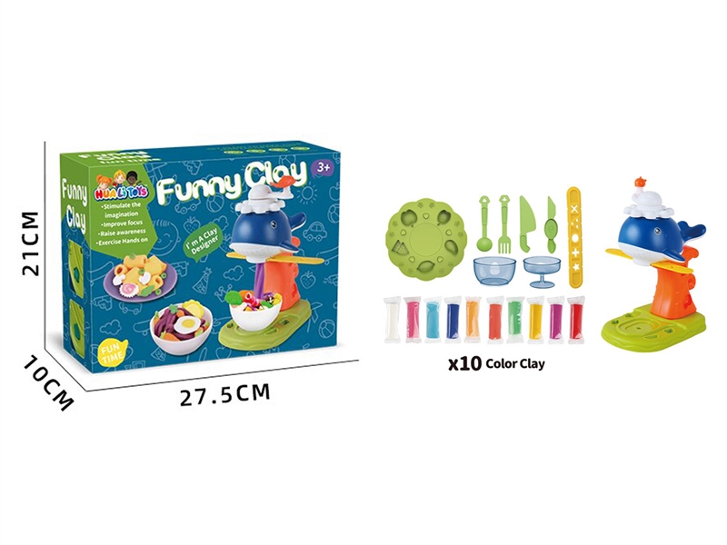 PLAY DOUGH SET，2COLOURS - HP1212722