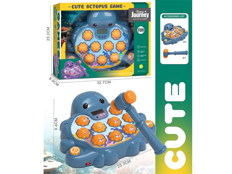 OCTOPUS WHACK-A-MOLE,BLUE - HP1212861