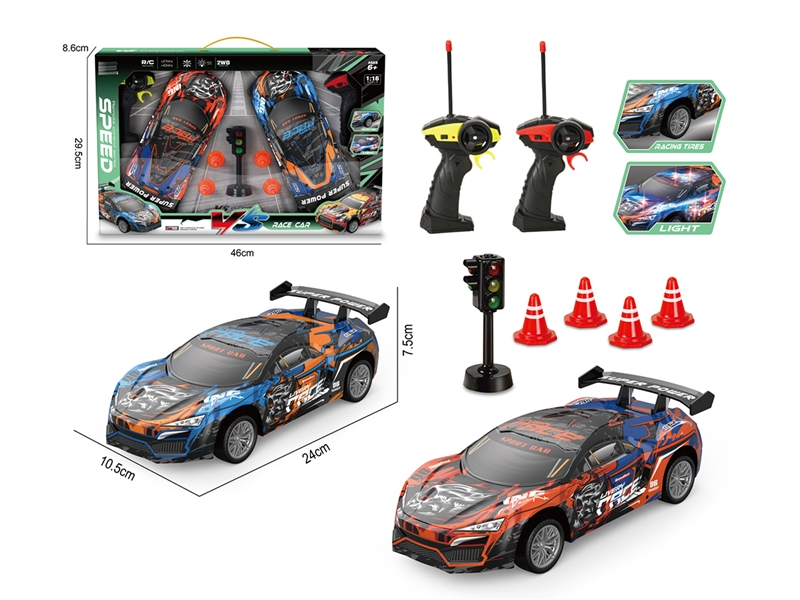 4-CHANNE R/C CAR W/LIGHT - HP1212985