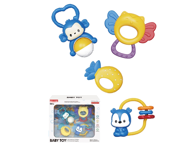 BABY RATTLE 4PCS - HP1213015