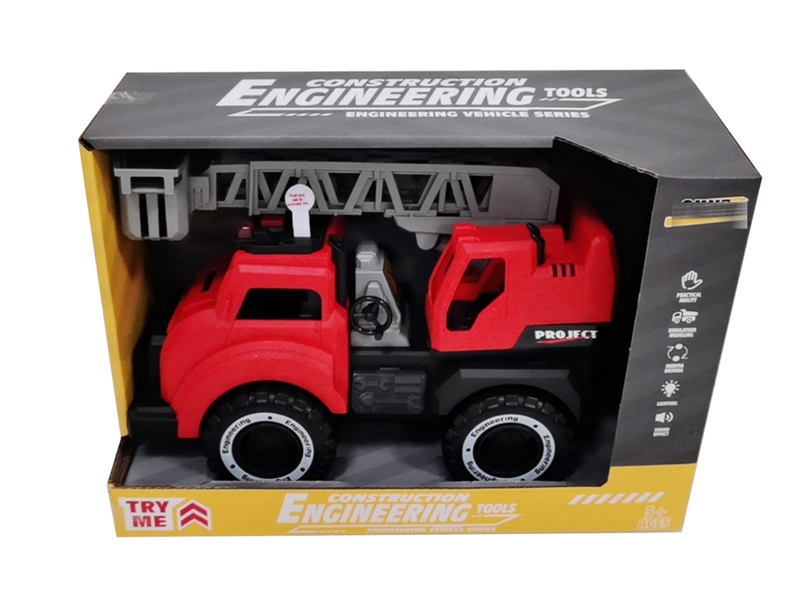 FRICTION CONSTRUCTION TRUCK W/LIGHT & MUSIC - HP1213164