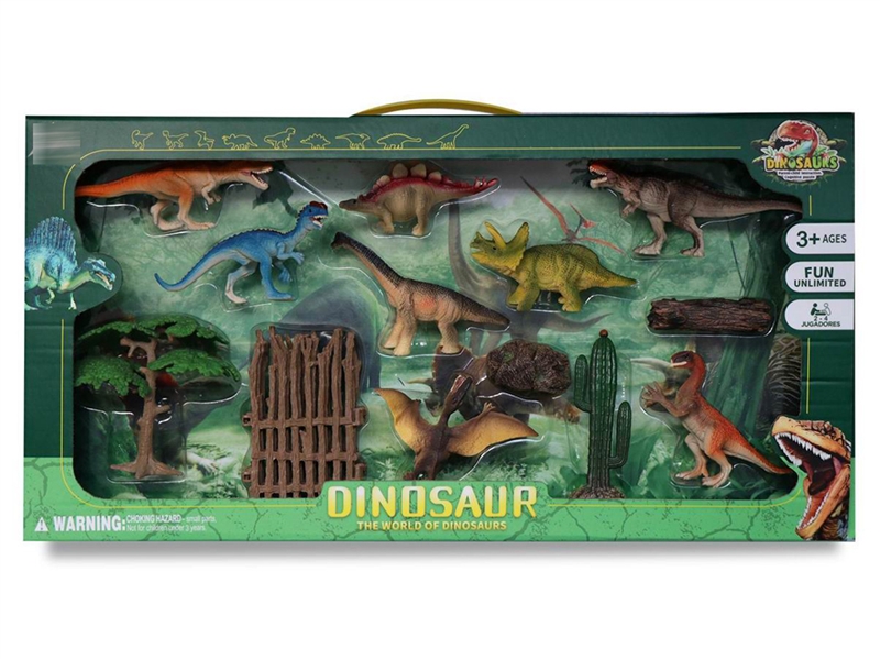 DINOSAUR SET 18PCS - HP1213231