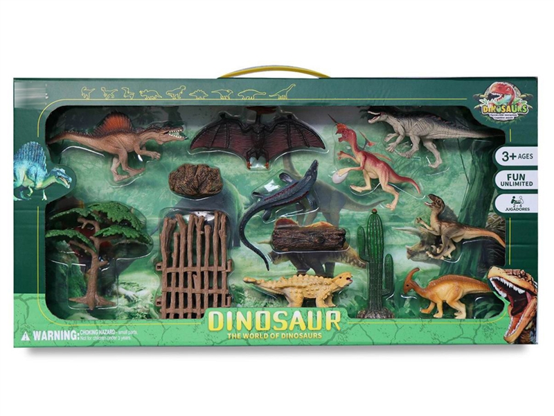 DINOSAUR SET 18PCS - HP1213232