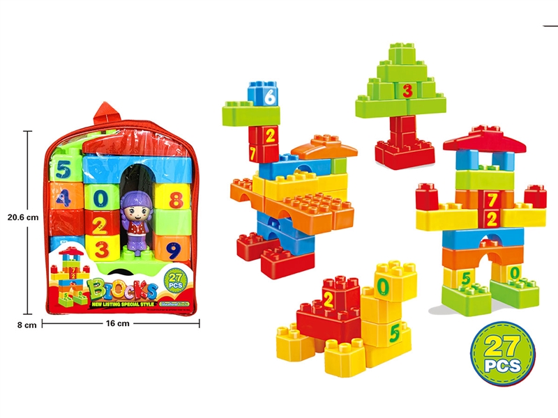 BUILDING BLOCK 27PCS - HP1214228