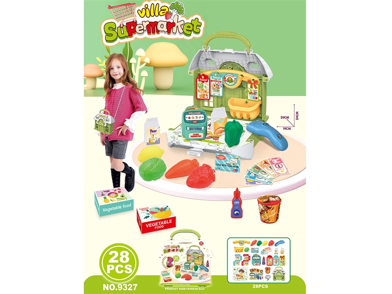 HANDBAG W/SUPERMARKET SET 28PCS - HP1214929