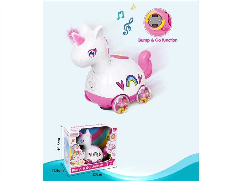 B/O BUMP & GO UNICORN W/LIGHT & MUSIC - HP1215433