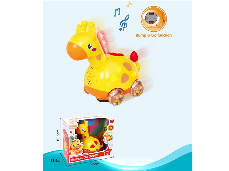 B/O BUMP & GO GIRAFFE W/LIGHT & MUSIC - HP1215434