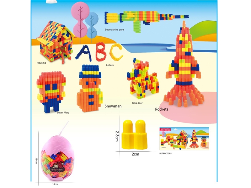 BUILDING BLOCKS 270PCS - HP1216289