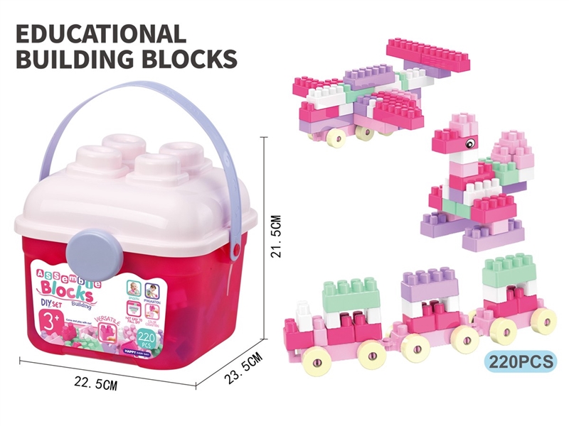 BUILDING BLOCKS 220PCS - HP1216848