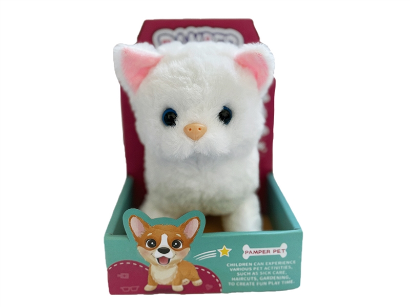 B/O PLUSH PET,2COLOURS(NOT INCLUDED BATTERY) - HP1216903