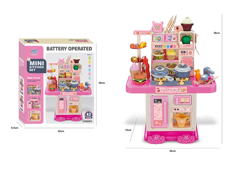 KITCHEN SET W/LIGHT & MUSIC - HP1216962